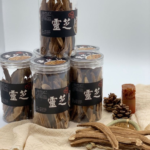 抚松县 长白山特产灵芝片50g装，5罐起批，产地直发