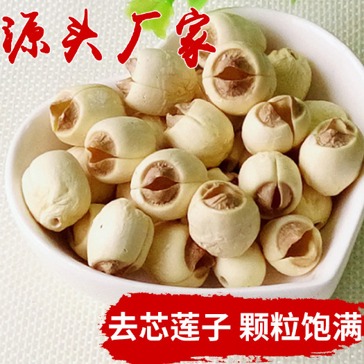 广州 莲子干货通芯白莲子建宁莲子无心连子米农家自产特产无硫
