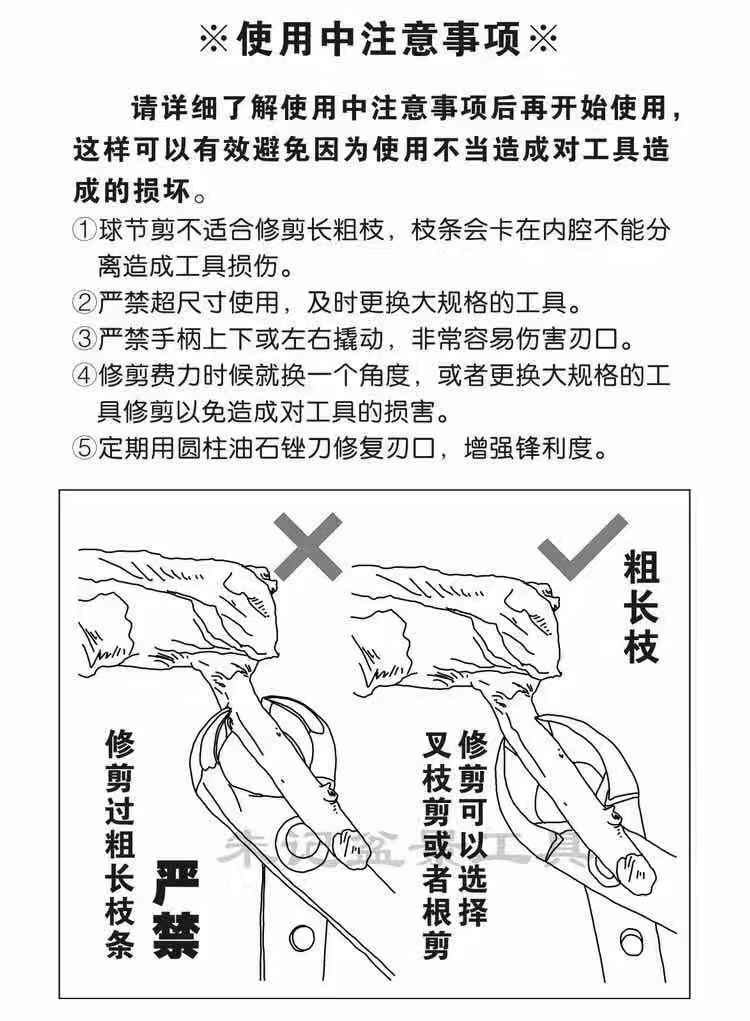 嫁接剪/刀 专业工具制作养护栽工具球节剪球形剪树瘤树节