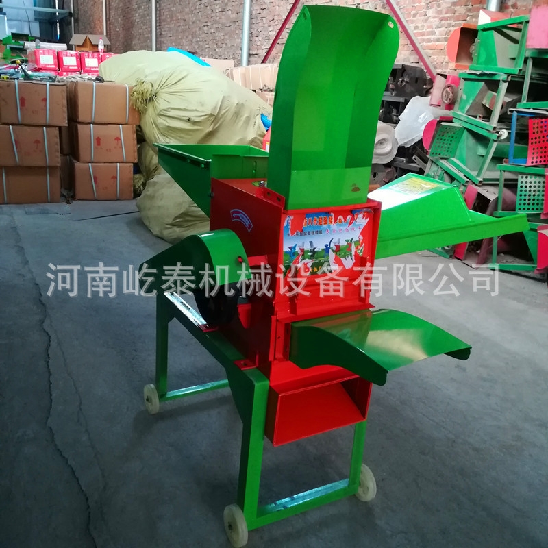  铡草机玉米秸秆      饲料粉碎机     干湿两用