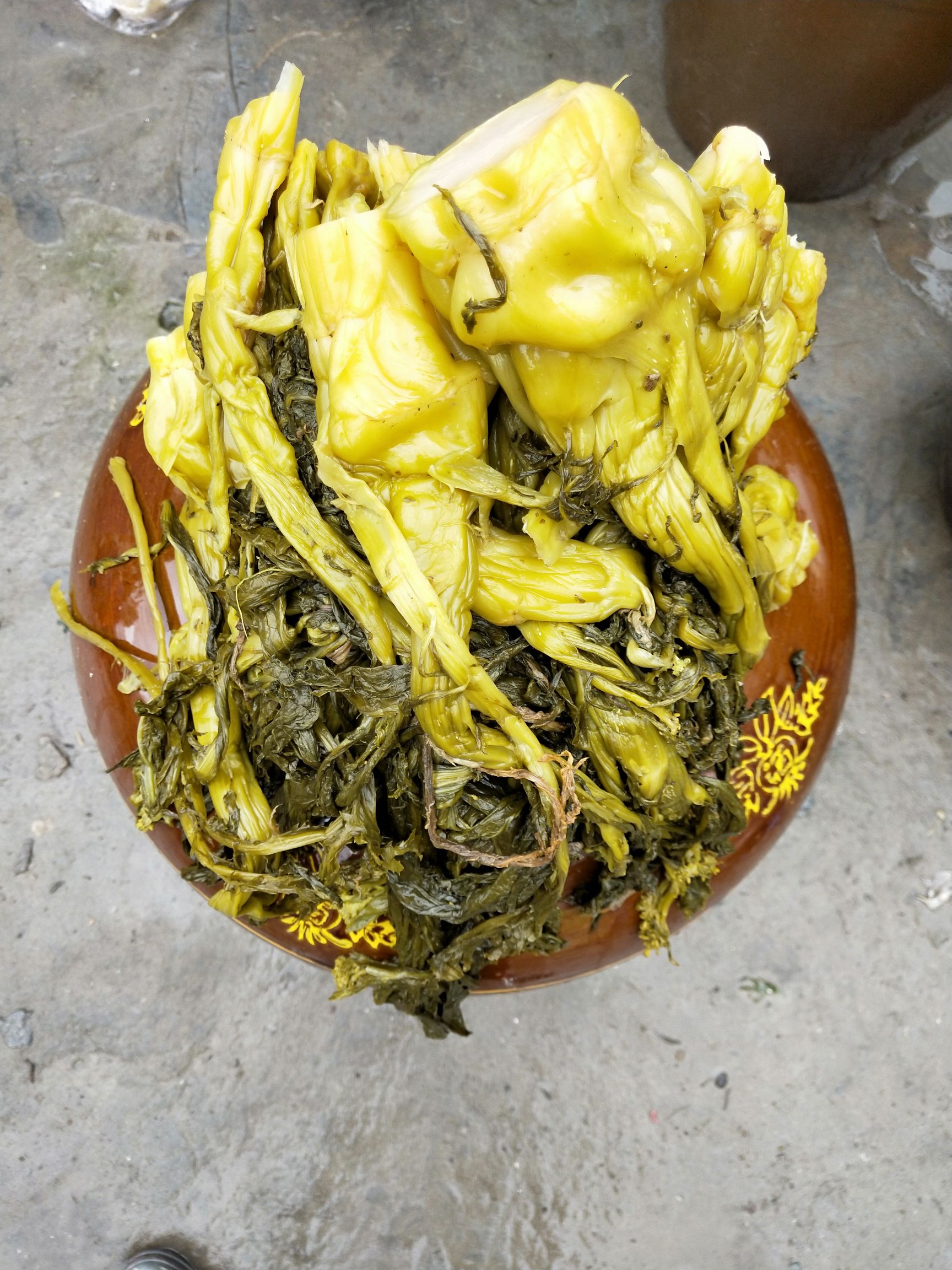  温州榨菜，手工精品腌制榨菜。