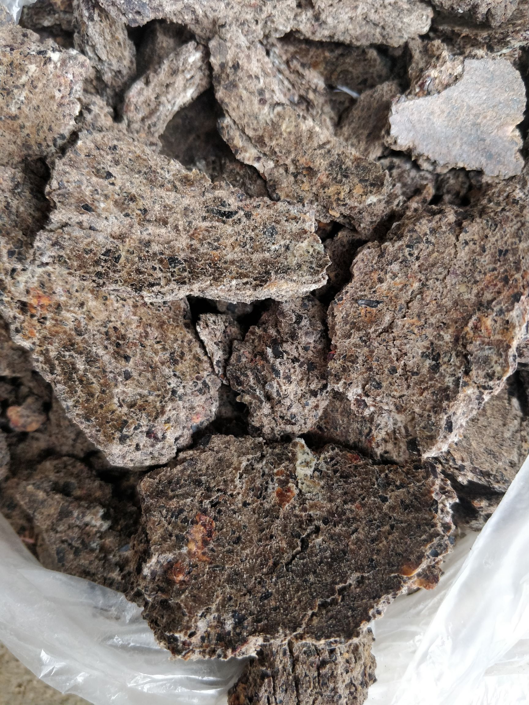  蓖麻饼，有机肥