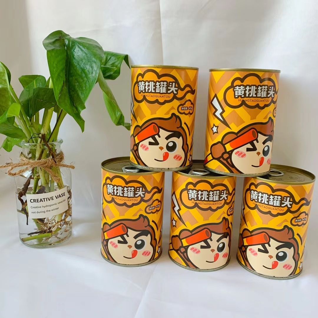 砀山县【5罐猴小淘黄桃罐头】福利引流网红产品