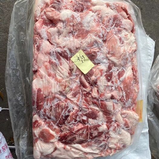 南京猪肉类  冷冻猪肉碎肉毛重50斤4瘦6肥