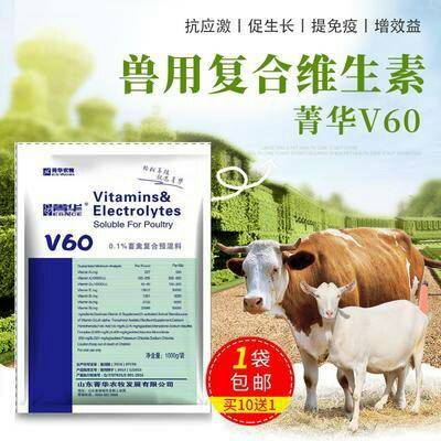 诸城市 复合电解多维畜禽鸡鸭猪牛羊宠物维生素饲料添加剂包邮正品