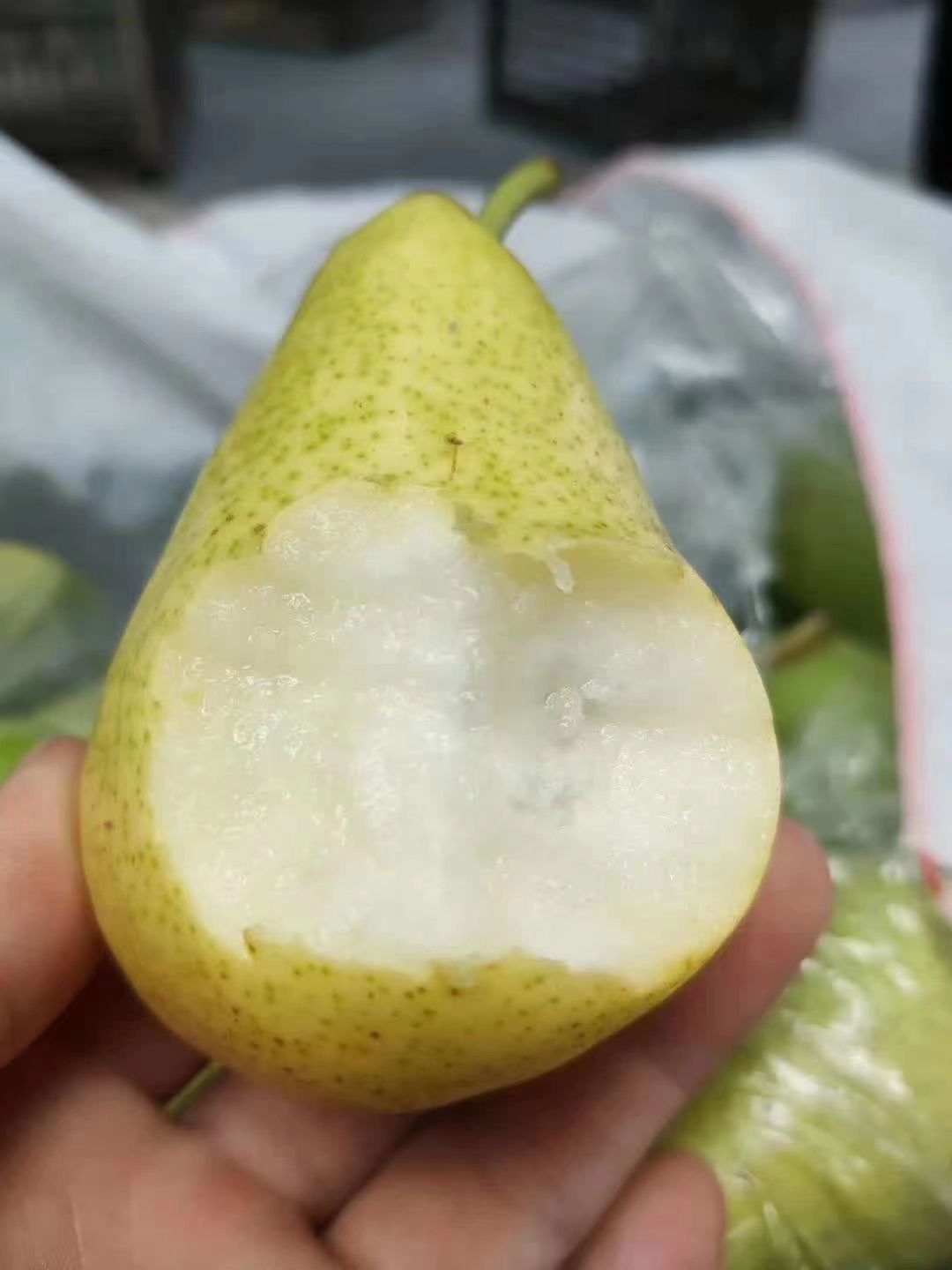 太婆梨吃软不吃硬的梨子