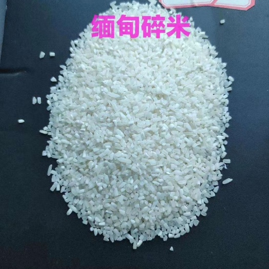 深圳碎米 缅甸白米碎 碎米粉米