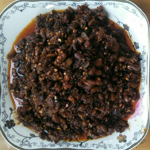 旬阳市黄豆豉  陕西安康特产 商家推荐 豆豉辣酱 手工制作不添加任何防腐剂