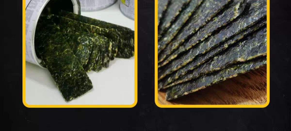  儿童零食夹心海苔脆厂家直销，高品质。