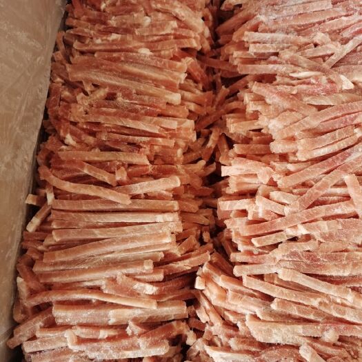 猪肉类  生鲜冷冻猪肉丝纯瘦肉丝四号肉切割成品纯精肉丝厂家直销全部包邮