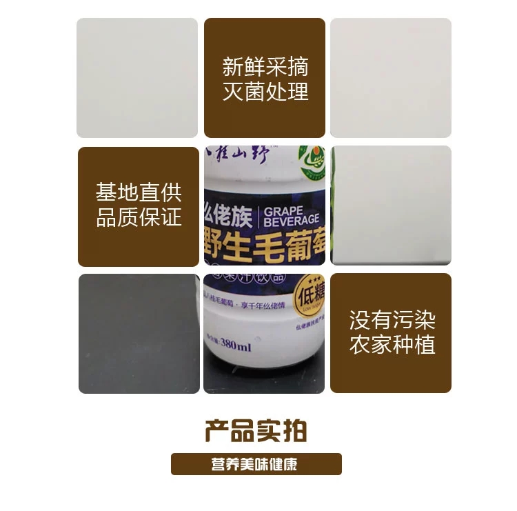 葡萄原汁 广西扶持产业罗城毛葡萄复合果汁