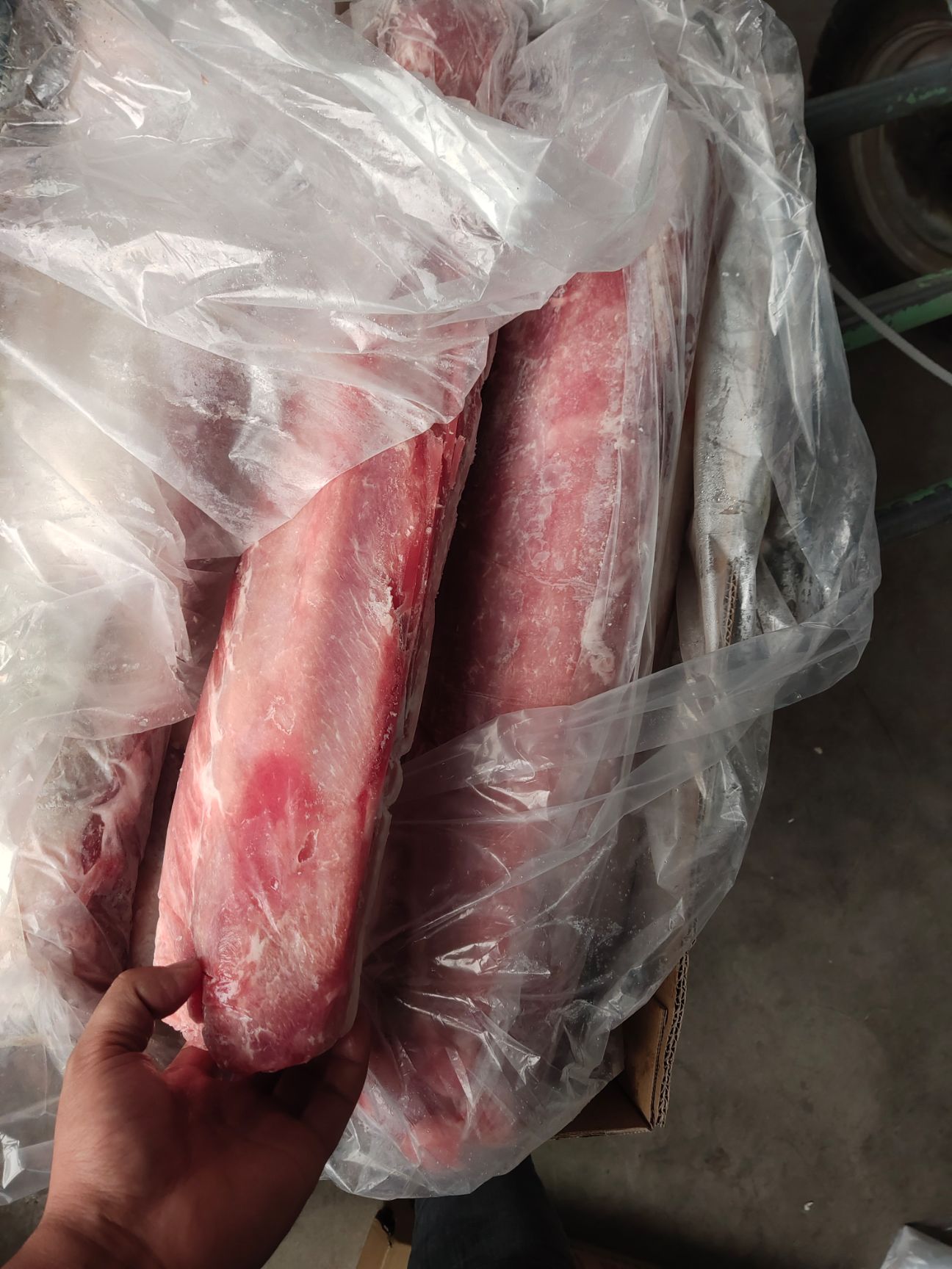 猪肉类  三号肉里脊肉带膘里脊