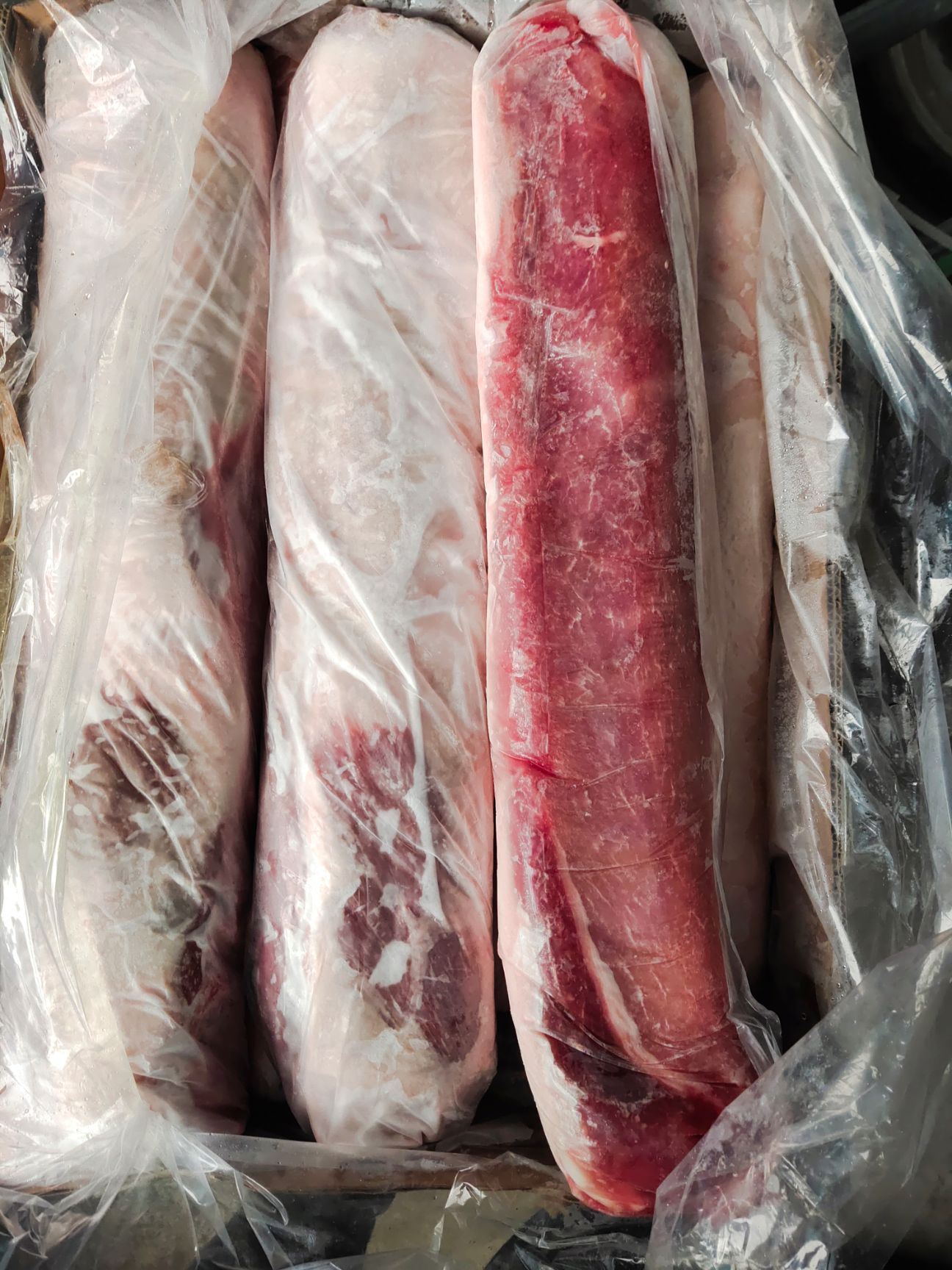 猪肉类  三号肉里脊肉带膘里脊