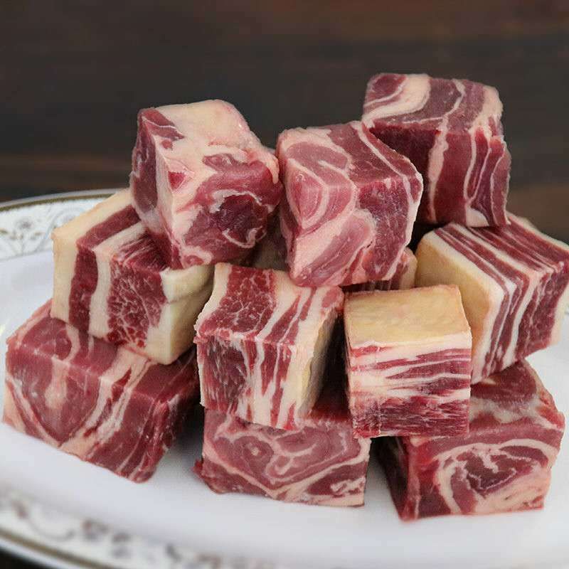  整块原切牛腩新鲜黄牛肉冷冻鲜肉批发牛腩块火锅食材送卤料包
