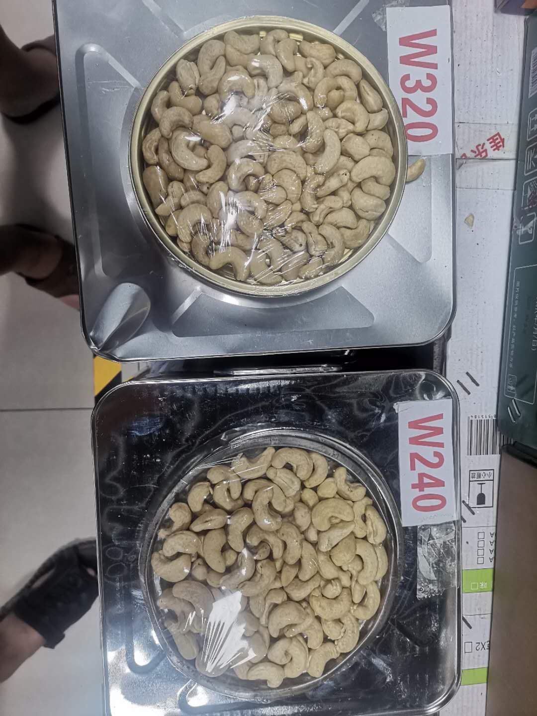 越南大颗粒生腰果，熟腰果型号齐全，颗粒大，完整颗