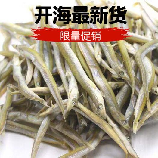 日照 当季小鱼干干货海鲜熟食淡干小青鱼面条鱼银针鱼丁香鱼