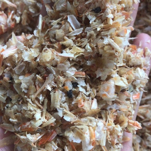 滨州对虾糠虾壳干度好蛋白高食用于虾料，饵料鱼粉添加