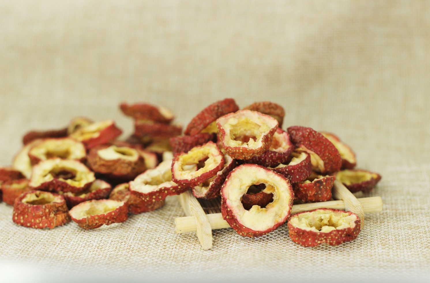 大南山无核山楂干泡茶水中心圈新鲜山楂片果干山楂茶零食