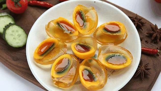 成都糖心松花皮蛋 糠皮松花蛋 无铅 变蛋 不夹口绿壳味道好