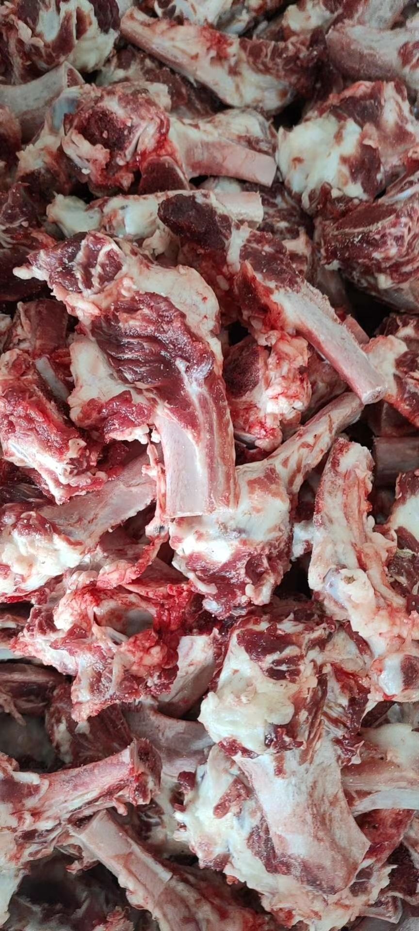 牛骨  国产纯干带肉牛肋条头，