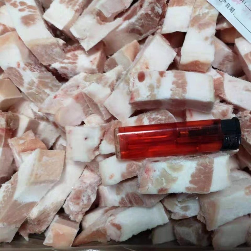 【现货速发】新鲜冷冻猪肉丁五花肉丁生猪肉丁肉丝猪肉切丁20斤