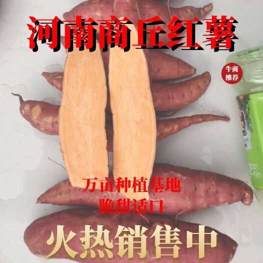  优质西瓜红红薯，货源充足，价格优惠，质量保证。