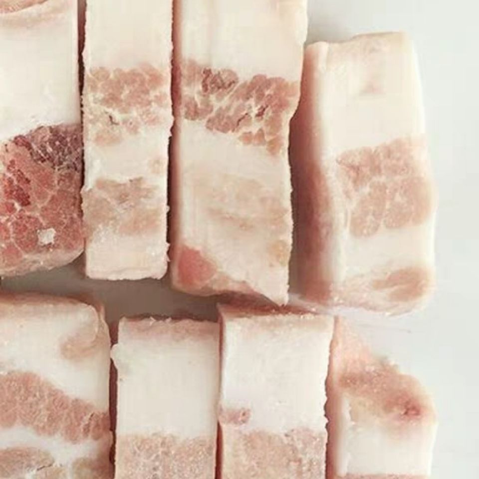 【现货速发】新鲜冷冻猪肉丁五花肉丁生猪肉丁肉丝猪肉切丁20斤
