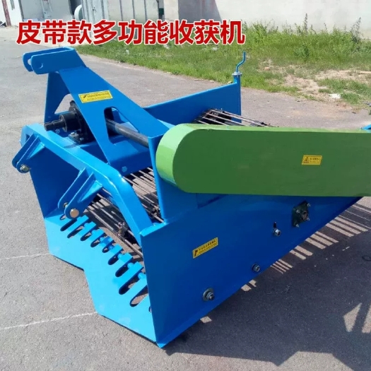 禹城市土豆收获机多功能红薯收获机芋魔芋洋芋收获机四轮拖拉机带收集框