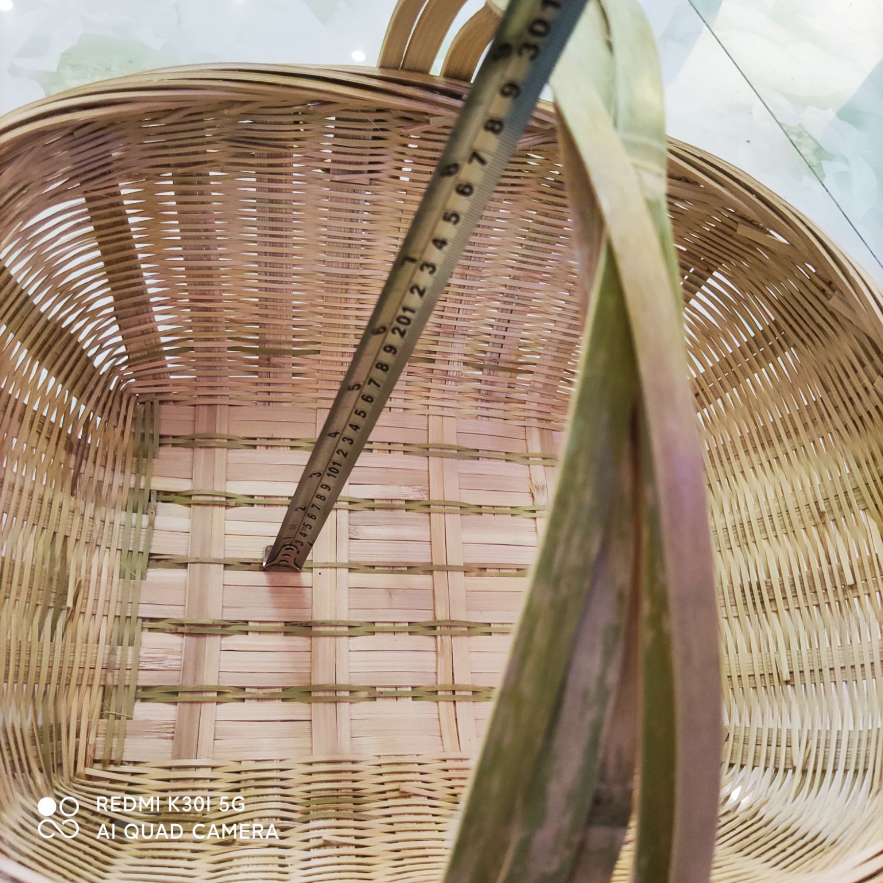 手工竹篮批发 环保耐用 编织精细 农贸市场