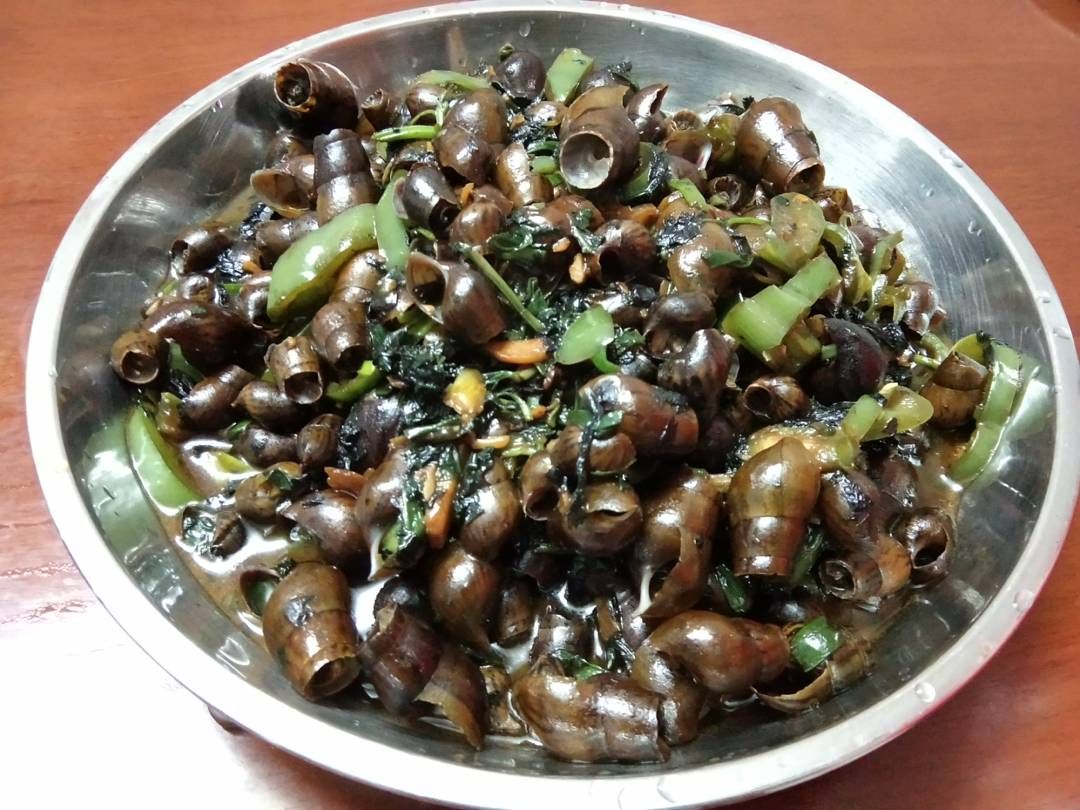 无泥腥味，脆肉山坑螺