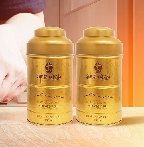 耒阳市有机山茶油  油茶籽油450ml*2