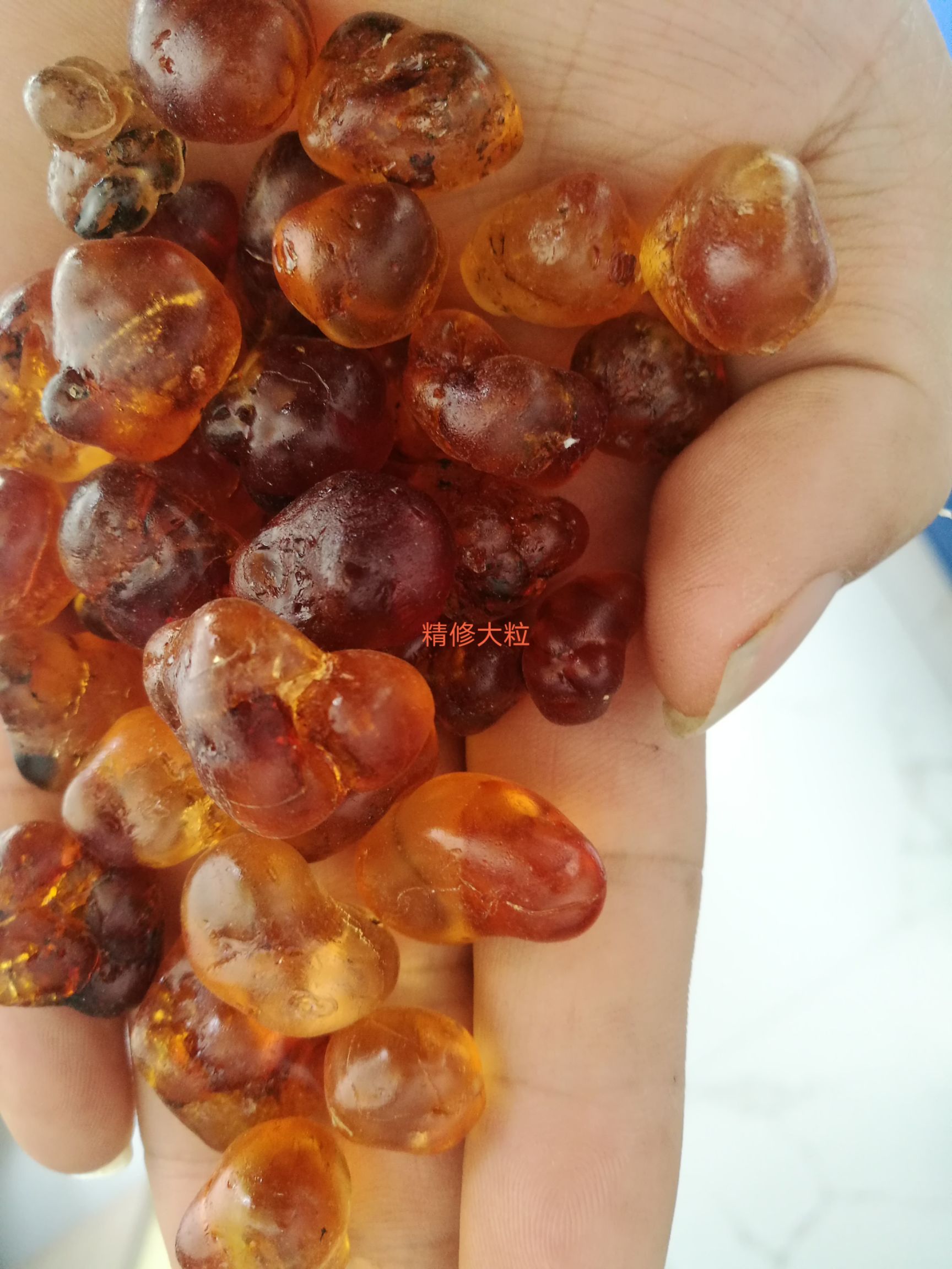 食用桃胶  机磨水洗 精修 珍珠桃胶  卖相好 品质更好