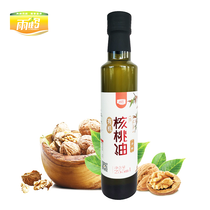  秦岭野生 物理冷榨 255ml有机核桃油 富含DHA
