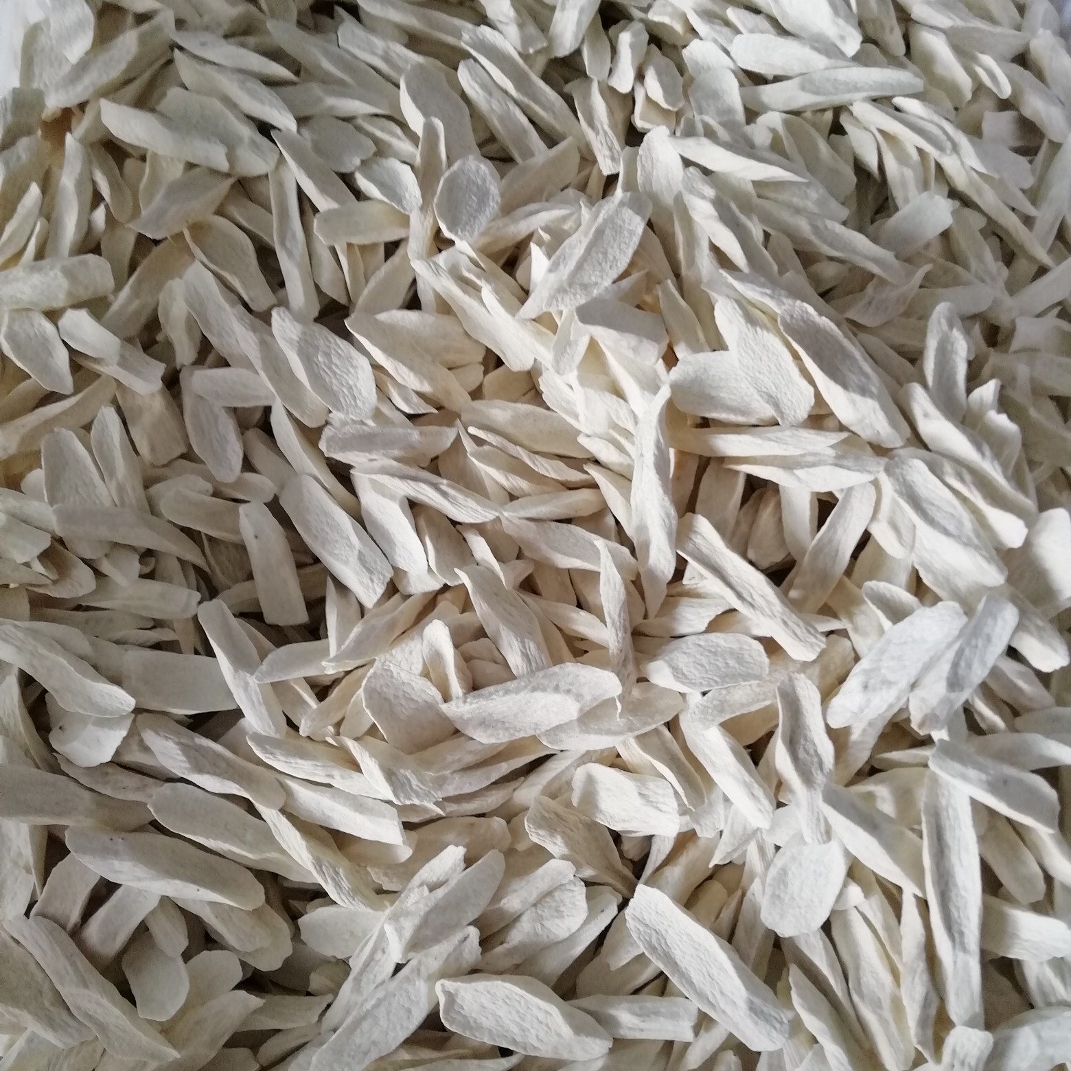 山药干片柳叶无硫磺铁棍山药片垆土柳叶片微黄有白柳叶片无任