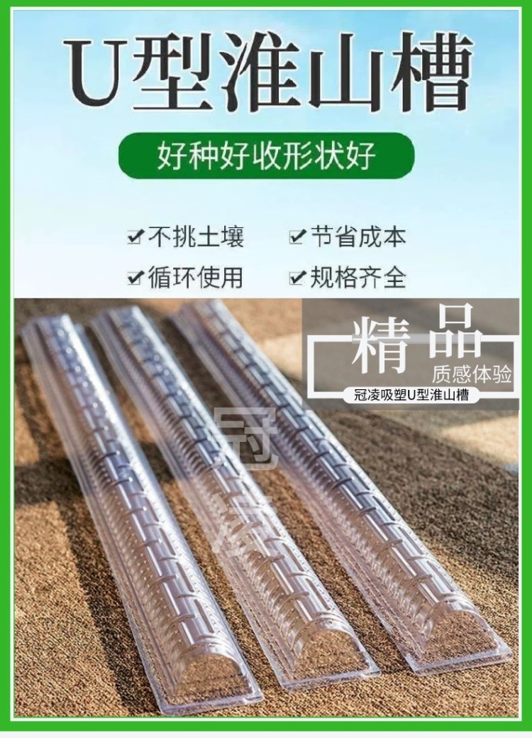 山药种 淮山槽 山药浅生槽 U型槽(120cm）