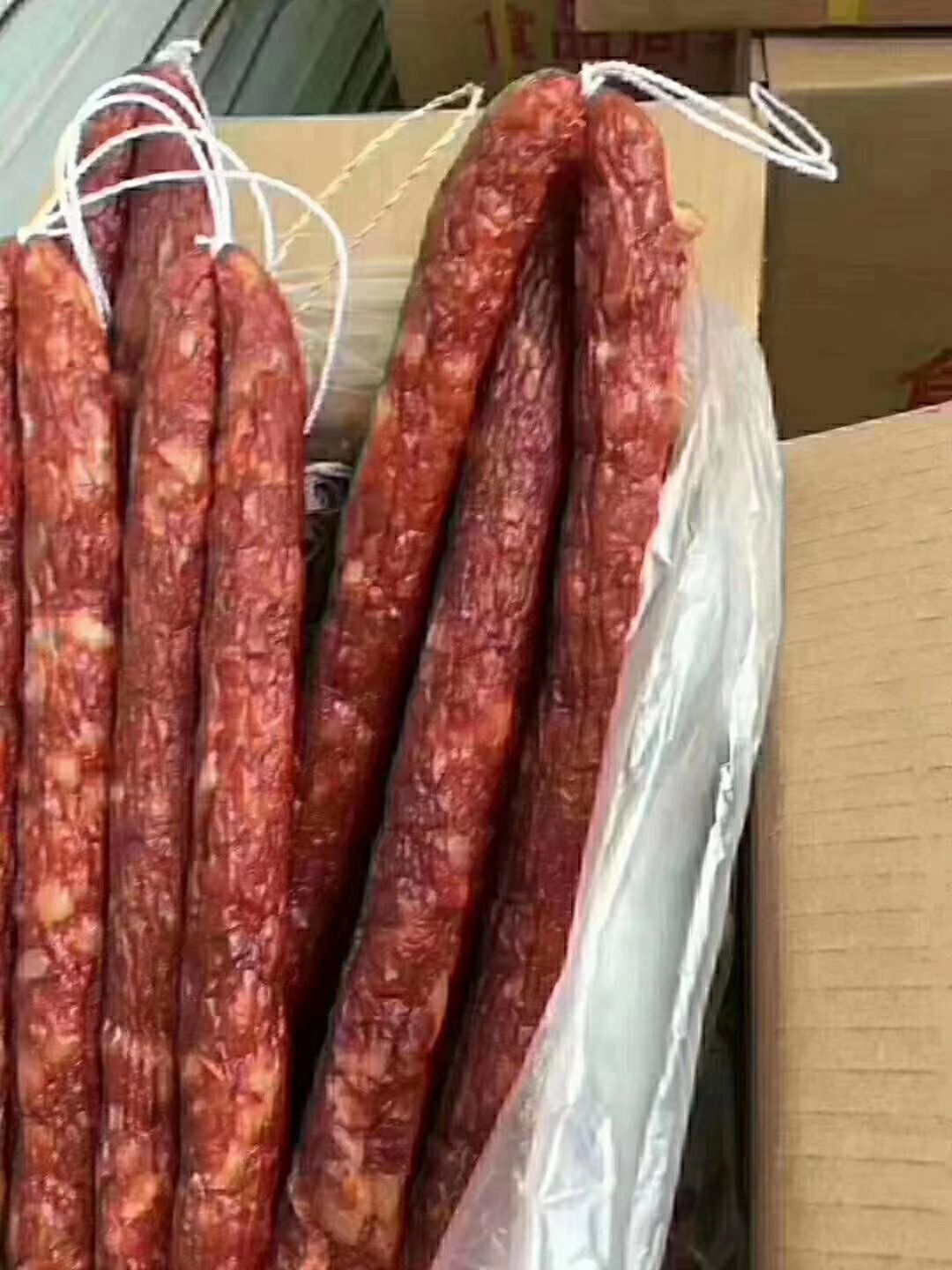 腊肠江门香肠（麻辣五香广味）腊肉腊肠厂家源头货源物美价廉
