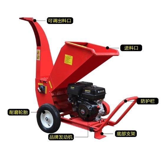 濟(jì)寧鍘草機(jī)  樹枝粉碎機(jī) 移動(dòng)式碎枝機(jī)果園碎枝機(jī)  新款移動(dòng)式破木機(jī)