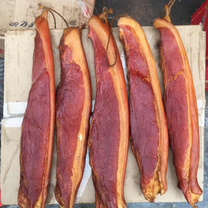 后腿腊肉，腊肉，二刀