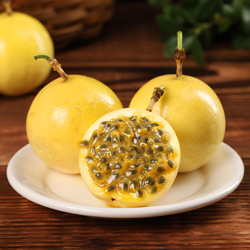 大个黄金百香果厂家直销大大果福建高甜百香果黄皮百香果批发现货