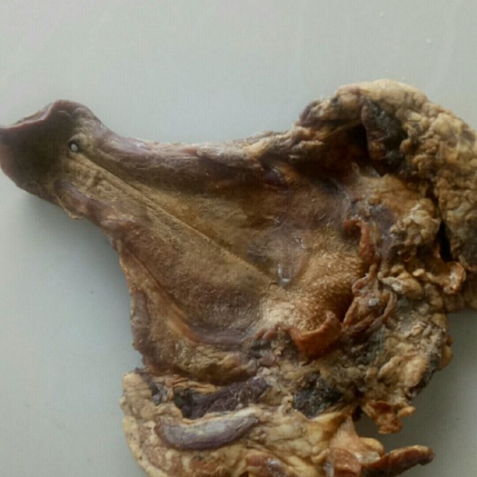 石门县腊猪舌  农家散养的土猪腊舌子，味道就是不一样