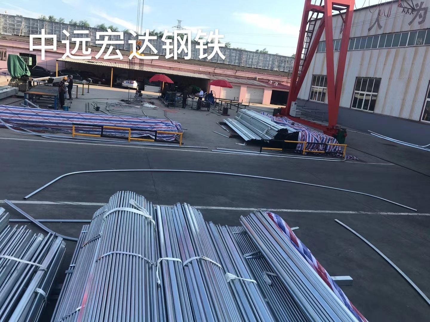 钢管大棚 大棚管大棚配件厂家直销