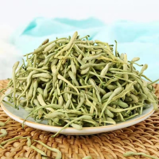 金银花  干货 可药用可泡水 无硫过筛绿花