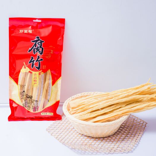许昌纯黄豆精品速泡腐竹纯手工一小时泡发