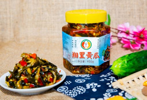 腌黄瓜 湘里黄瓜，农户自晒黄瓜条