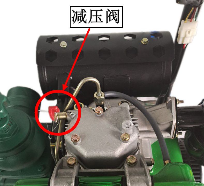 电启动柴油机一体泵