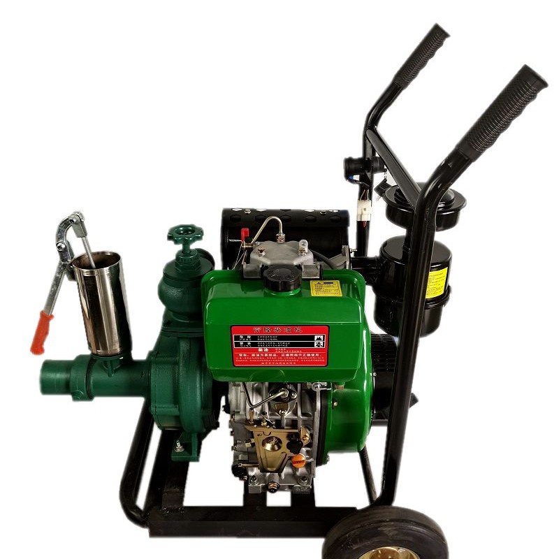 电启动柴油机一体泵