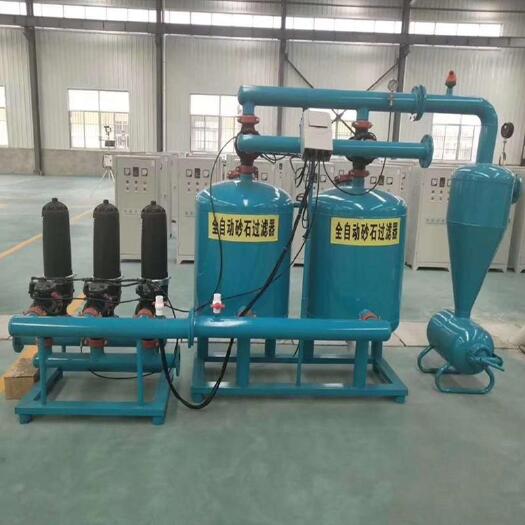 济南砂石过滤器  全自动反冲洗砂石叠片网式离心过滤器 园林竞标工程农业施肥设备