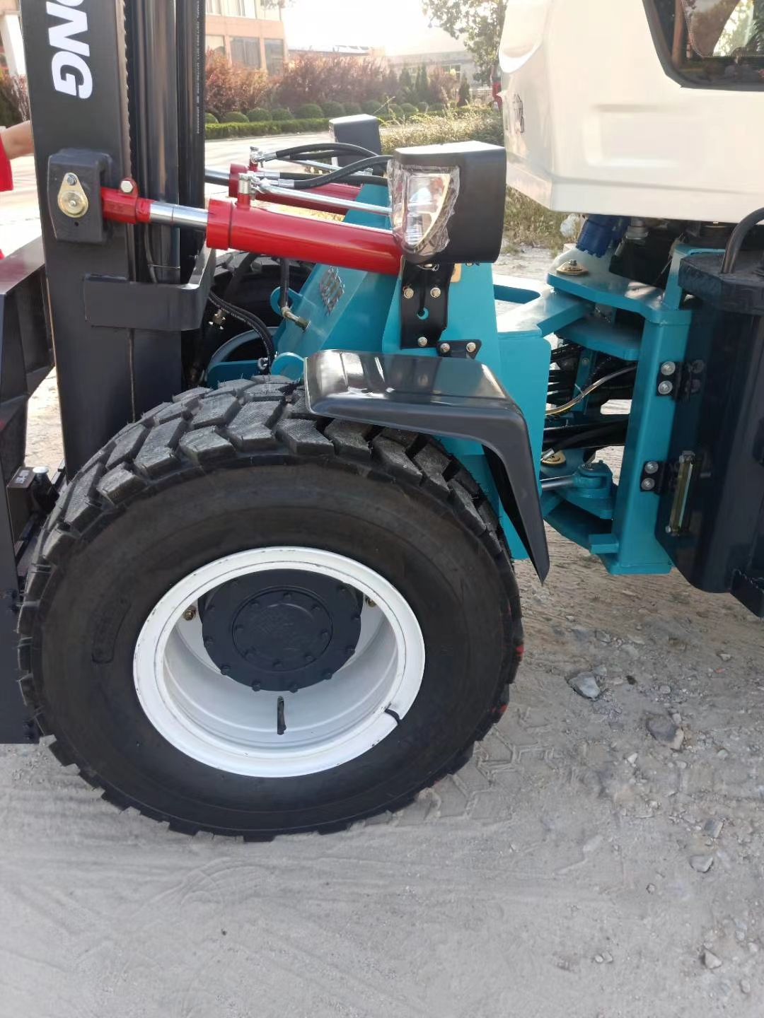 电动叉车  越野叉车四驱3吨一体式柴油内燃液压搬运车5吨6升降叉车堆高货