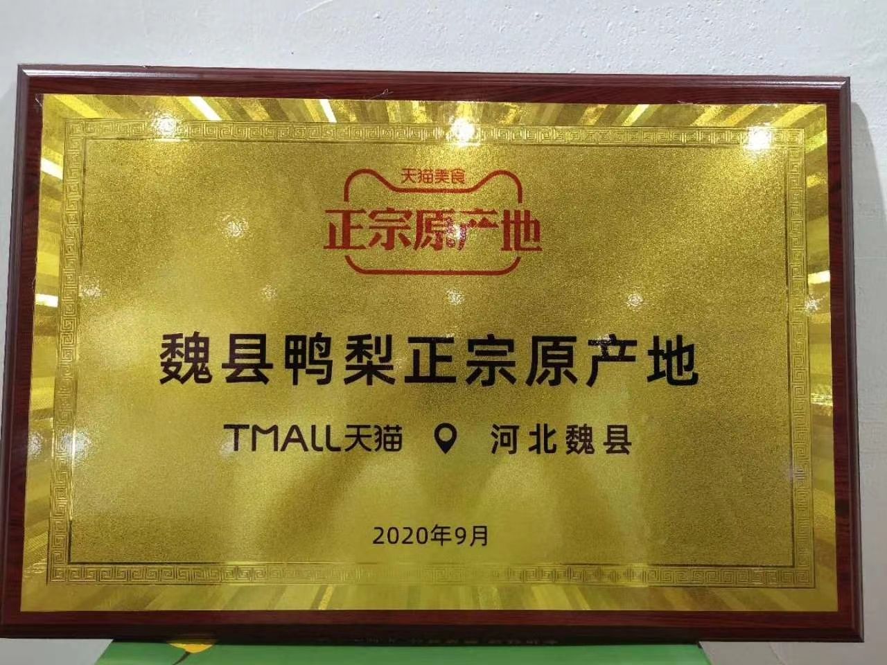 河北魏县鸭梨膜袋鸭梨，冷库膜袋鸭梨魏县老红梨大量供应，