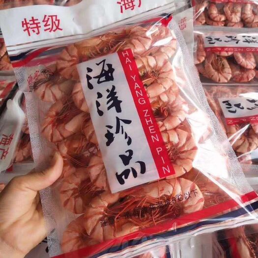 诏安县烤虾干 福建大号草虾干
